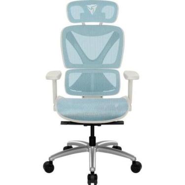 Imagem de Cadeira Ergonômica ThunderX3 XTC Chroma Azul/Branco