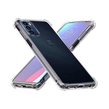 Imagem de Capa Case Capinha TPU Flexível Transparente Para Moto G52/G82 - Genéri