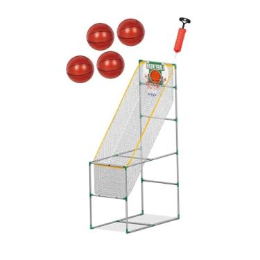 Imagem de Dynwave Crianças de jogo de basquete de arcade de arcade, com 4 Bola, 1.39m