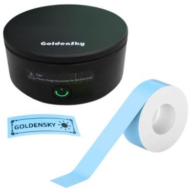 Imagem de Impressora Térmica Etiqueta Colorida Portátil 15mm + 1 Rolo - Goldensk