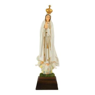 Imagem de Imagem Estátua Nossa Senhora Fátima Grande Resina - 49.5cm - Taimes Im
