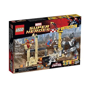 Imagem de Lego Super Heroes 76037 - Rhino e o Super Vilão Sandman Juntam Forças