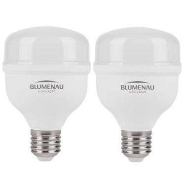 Imagem de Kit 2 Lampadas LED Bulbo T60 E27 20w 1600lm 6500k Blumenau