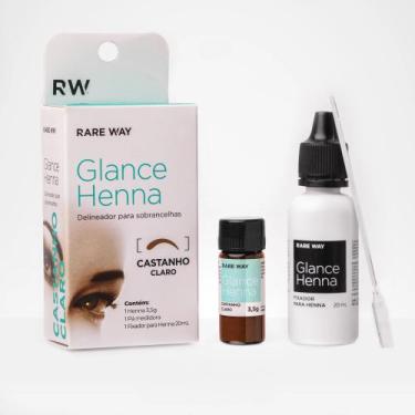 Imagem de Rare way glance henna castanho claro 3,5g