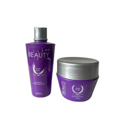 Imagem de BEAUTY IMPRESSIVE Home Care Shampoo Desamarelador 250ml + Mascara Desamareladora 250g, 2 pack