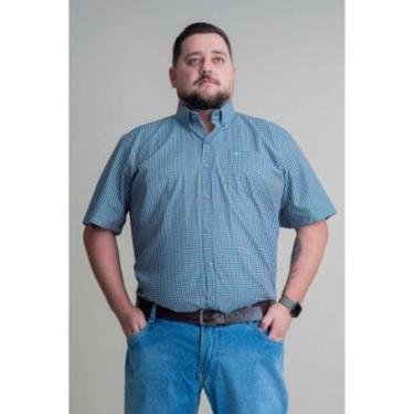 Imagem de CAMISA MASCULINA MANGA CURTA TEXAS FARM - CAC765 - DO G3 AO G4 - XADREZ-Masculino