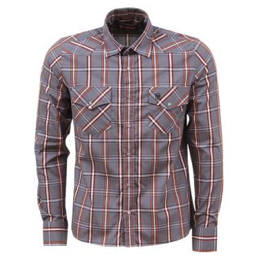 Imagem de Camisa Masculina Manga Longa Cinza Cowboy Winner 37685