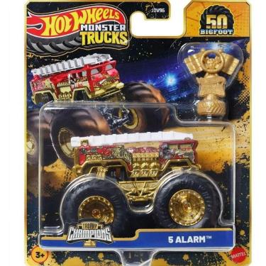 Imagem de Hot Wheels Monster TRUCKS 5 ALARM Campeonato de Bigfoot Mattel JDV96