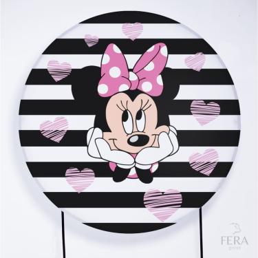 Imagem de Painel Decorativo para Festa 1,80x1,80 metros Vesti Fácil com Elástico Minnie - Fera Print