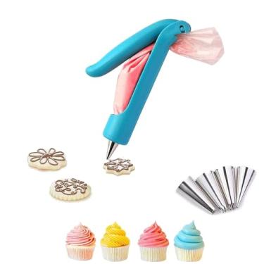 Imagem de Caneta Culinária Bico de Confeiteiro Para Decorar Bolos