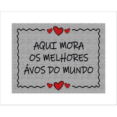 Imagem de CAPACHO AQUI MORAM OS MELHORES AVÓS DO MUNDO (PRATA)