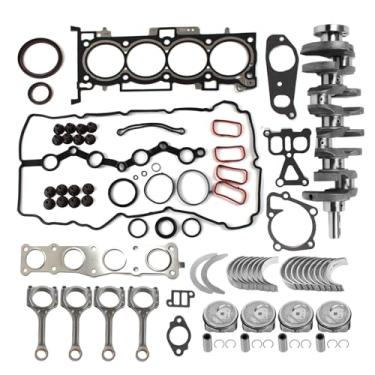Imagem de INGKAN Kit de reconstrução de motor G4KJ 2.4 serve para Hyundai Tucson, Kia Optima Sportage 2.4L DOHC naturalmente aspirado substituir OE G4KJ 2.4/23111-2G200 21443-25000 22224-2G000 22441-2GGAG 1