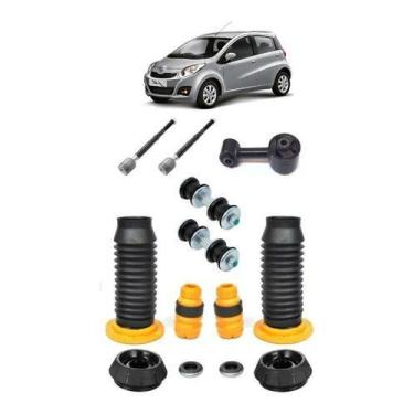 Imagem de Kit Suspensão Batente Amortecedor Coxim Axial Bieleta Jac J2 - QualyKi