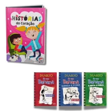 Imagem de COLEÇÃO DIÁRIO DE UM BANANA: 1, 2 E 3 + Brinde - Kit de Livros, 3