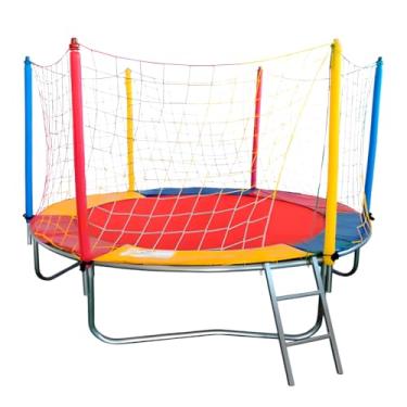 Imagem de Cama Elástica Pula Pula Suporta até 90kg com Rede de Proteção