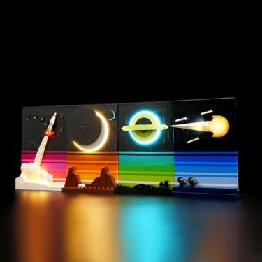 Imagem de DALDED Kit De Luzes Led Para Lego Tales Of The Space Age 21340, Compatível Com A Iluminação Do Seu Brinquedo - Sem Modelo (Versão Clássica)