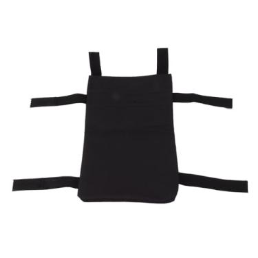 Imagem de Acouto Bolsa de armazenamento portátil para muletas – Bolsa leve para pendurar para bengalas – Acessório de viagem preto