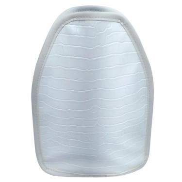 Imagem de Cooler Bolsa Térmica para Garrafa 750 ml em Nylon com Gel Interior para Bebidas Geladas CTK Mais (Branca Croco)
