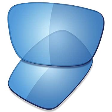 Imagem de SAUCER Lentes de reposição premium para óculos de sol Oakley Fuel Cell OO9096, Hd Ocean Polarizado, One Size