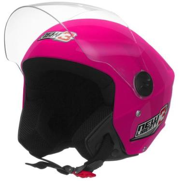 Imagem de Capacete Moto Aberto Pro Tork New Liberty 3, ROSA, 56