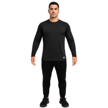 Imagem de Camisa Térmica Masculina DryFit Anti Suor Proteção UV50 - Volk Origina