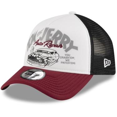 Imagem de Boné New Era 9Forty Aframe Trucker Tom & Jerry Auto Repair Masculino-Masculino