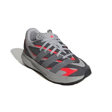 Imagem de adidas Tênis infantil unissex Lightblaze, Cinza/cinza/vermelho lúcido, 20