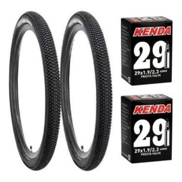 Imagem de Par Pneu Eruption 29X2.10 Com Par Camara Kenda - Levorin, Bico Grosso