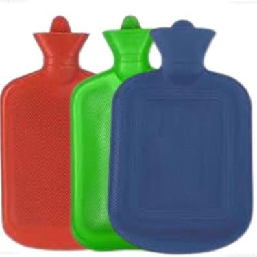 Imagem de Bolsa Térmica Borracha 2 Litros – Água Quente e Fria para Compressa | Ideal para Dor Muscular, Cólica e Estresse Recuperação Cólica Menstrual, Dores, Lesões e Estresse Muscular - Naneh Decor®