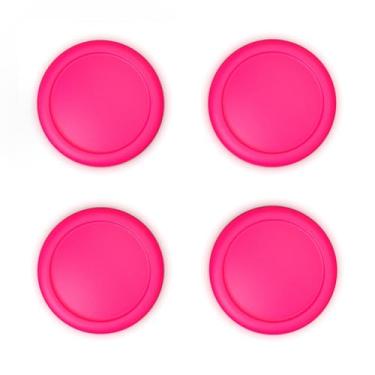 Imagem de eXtremeRate Capas De Silicone Para Joystick Playvital Switch, Capa Analógica Lite Thumbstick Joysticks Oled - Rosa Brilhante