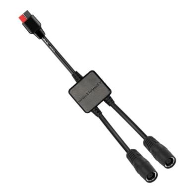 Imagem de KarlKers Adaptador DC de 8 mm para Anderson Y Cabo Paralelo para Painel Solar, Proteção de Conexão Paralela Proteção de Corrente Reversa Gerador Solar Compatível com Goal Zero Jackery Anderson