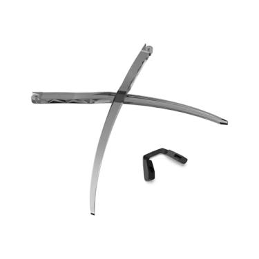 Imagem de Well-aimed Almofadas de substituição para hastes e pernas pretas para Oakley Sutro OO9406 OO9406A, Sutro Lite OO9463, Sutro Lite S OO9496, óculos de sol Sutro Lite Sweep, kit de acessórios - cinza