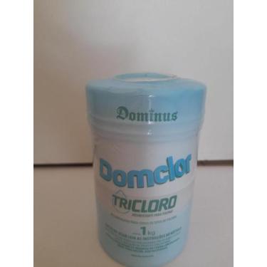 Imagem de Pastilha de cloro Pote domclor 1 kilo, Azul