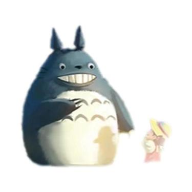 Imagem de Decoração De Café Infantil Quarto Hayao Miyazaki Anime Tela Pintura Me