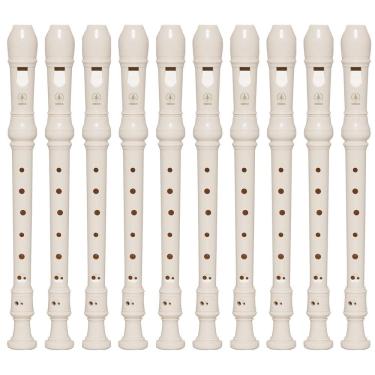 Imagem de Kit 50 Flautas Doce Soprano Barroca Em C YRS-24B Yamaha