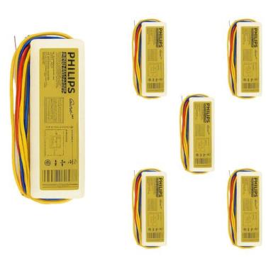 Imagem de 6 Reator Fluorescente Magnético 2x32w 127v Philips DPR32A