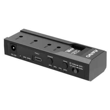 Imagem de Duplicador HDD SATA/SSD 2.5" e 3.5" polegadas para SSD NVMe M.2 USB-C 3.2 Gen2 10Gbps