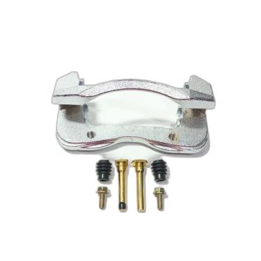 Imagem de Kit Suporte Cavalete Pinca Freio S10 2017/22 Com Pino Guia
