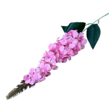 Imagem de Haste de Flor Boca de Leão Artificial Grande Decoração 70cm (Rosa-claro)