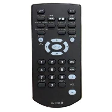 Imagem de XINFUTE Novo Controle Remoto RM-X168 adequado para Sony Car Video CD DVD Receptor MEX-DV700