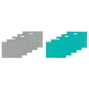 Imagem de Pastas de arquivos suspensas Amazon Basics, tamanho carta, pacote com 