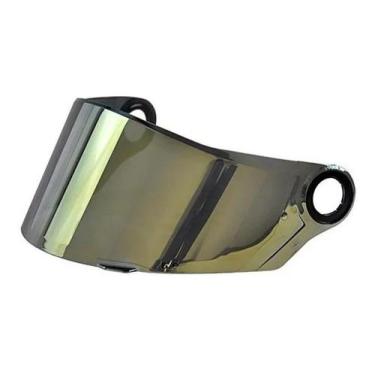 Imagem de Viseira Capacete LS2 FF358 FF396 Dourada Polivisor