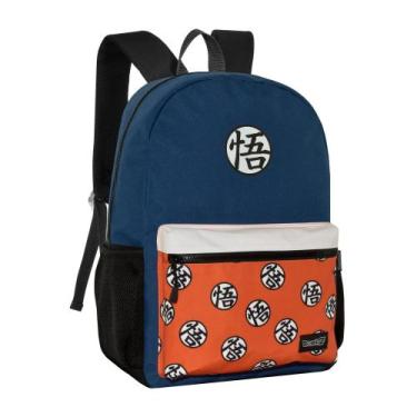 Imagem de Mochila Escolar Juvenil Oficial Dragon Ball Z 17' DZ3600 - clio