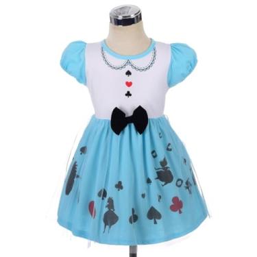 Imagem de Dressy Daisy Vestido de princesa vestido de festa de Halloween fantasia saia de tule roupa de verão para meninas tamanho 6, estilo 3