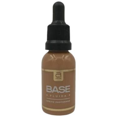 Imagem de Base Liquida Vegana matte Efeito Photoshop Anairana cor 05