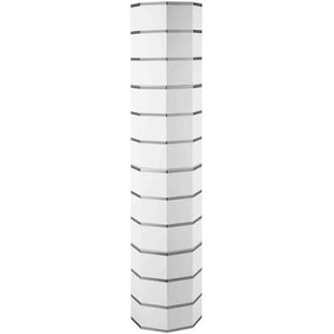 Imagem de Sapateira Giratória Cilíndrica Rotativa Redonda Alta De 360 Graus Sapateira De Canto Giratório De Metal Torre De Sapateira De Armazenamento Redonda Vertical 43 X 45 Cm, 001, 43 * 45cm