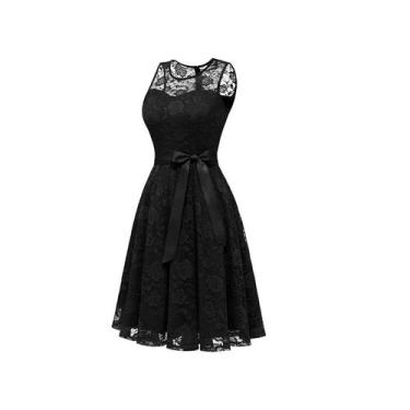 Imagem de Vestido de renda larga ideal para festa de casamento - Lightbek Offici