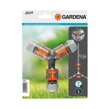 Imagem de Kit de Ligações de Mangueira de Duas Vias Gardena 13 mm