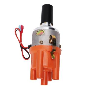 Imagem de Aramox Ignição Eletrônica do Distribuidor Centrífugo Com Tampa e Rotor 0231178003 Substituição de Metais Pesados ​​para Ghia Fastbackback