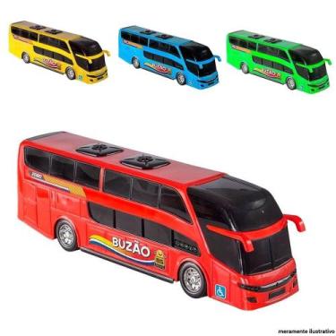 Imagem de Onibus De Brinquedo Buzão Cores Sortidas Bs Toys